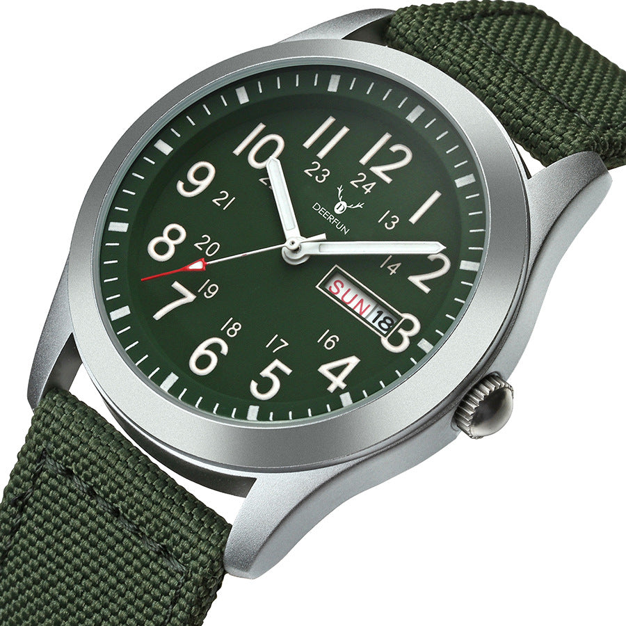 Orologio sportivo impermeabile in tela