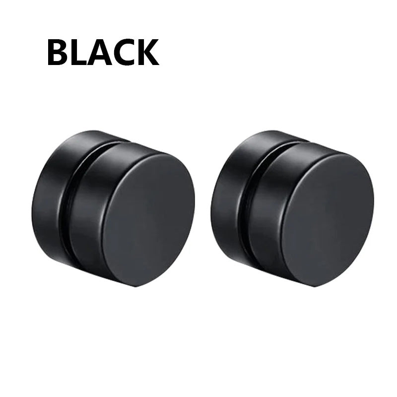 Orecchini clip croce magnetici
