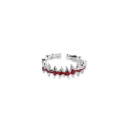 Anello floreale minimalista