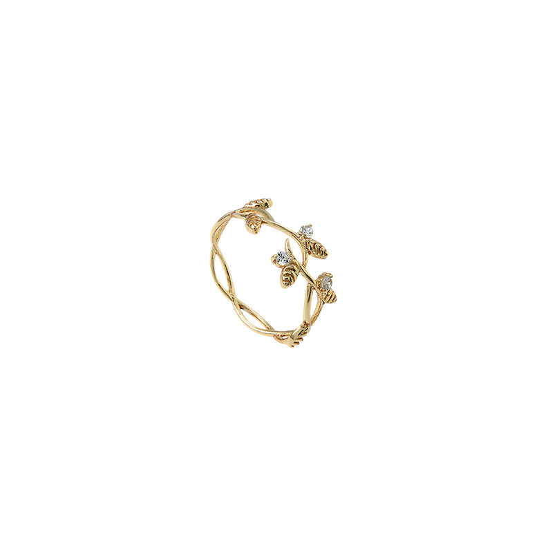 Anello ghirlanda rame