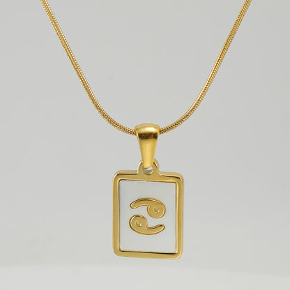Collana costellazione acciaio
