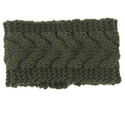 Fascia capelli lana uncinetto