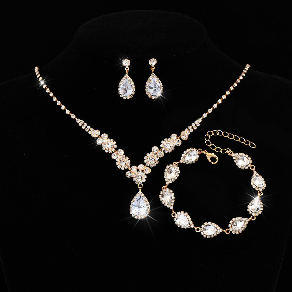Set 3 Pezzi Oro Rosa