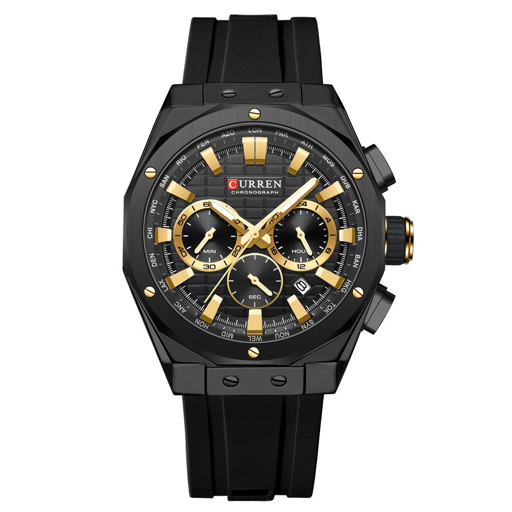 Orologio calendario da uomo business