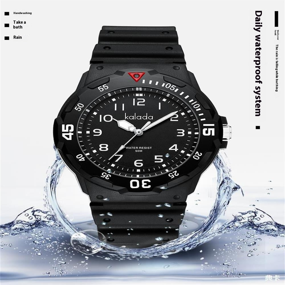 Orologio sportivo lancette luminose