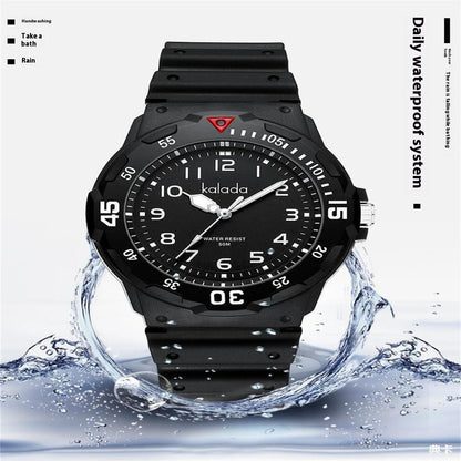 Orologio sportivo lancette luminose