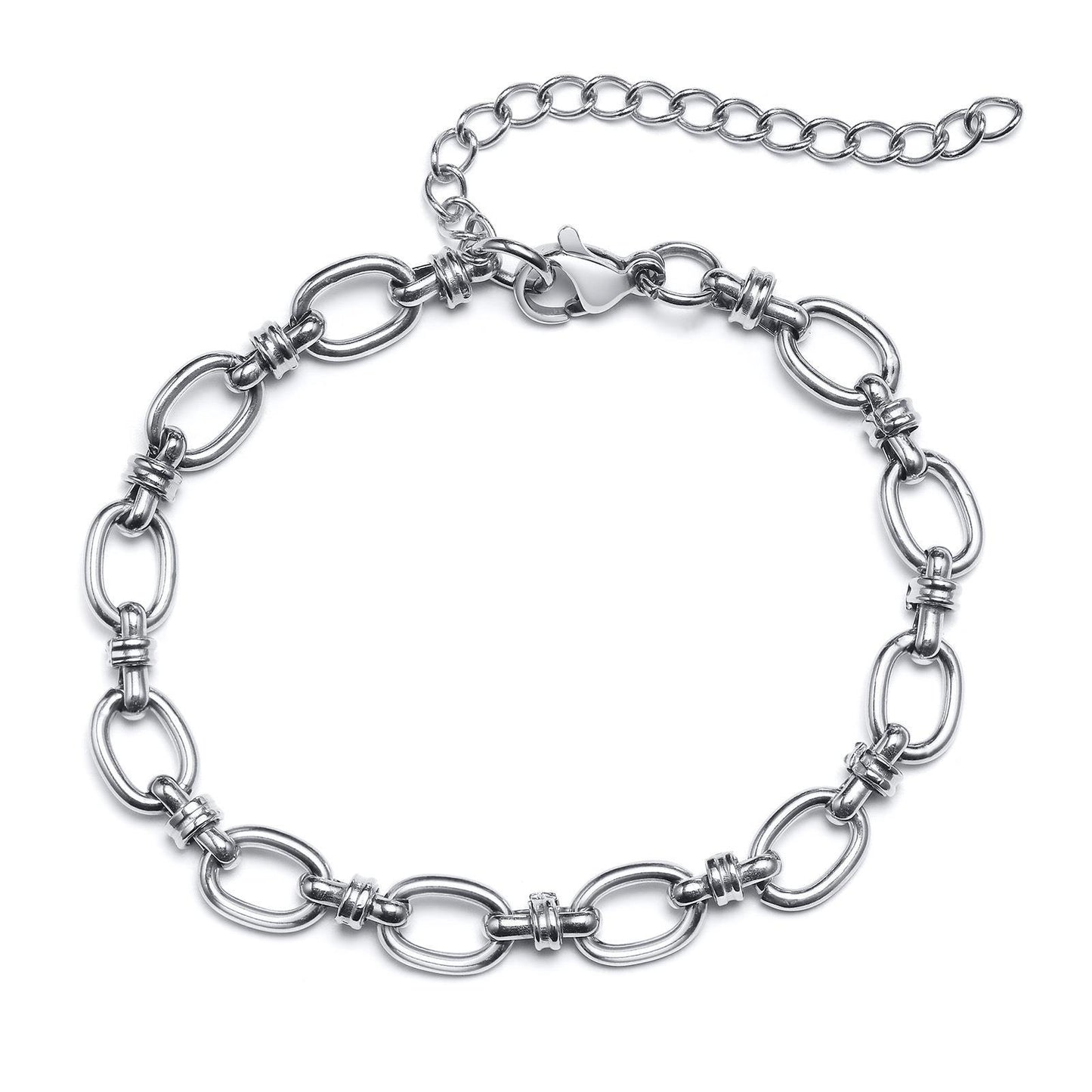 Bracciale Tessuto Acciaio
