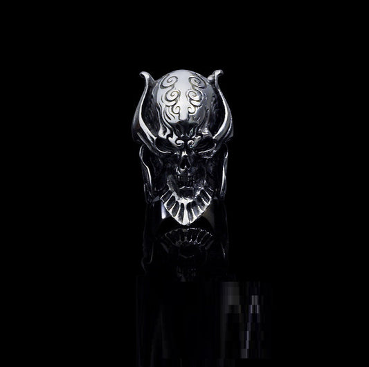 Anello teschio pirata