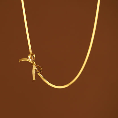 Collana catena oro titanio