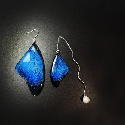 Orecchini Farfalla Blu