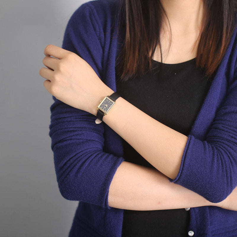 Orologio donna rettangolare retrò artistico
