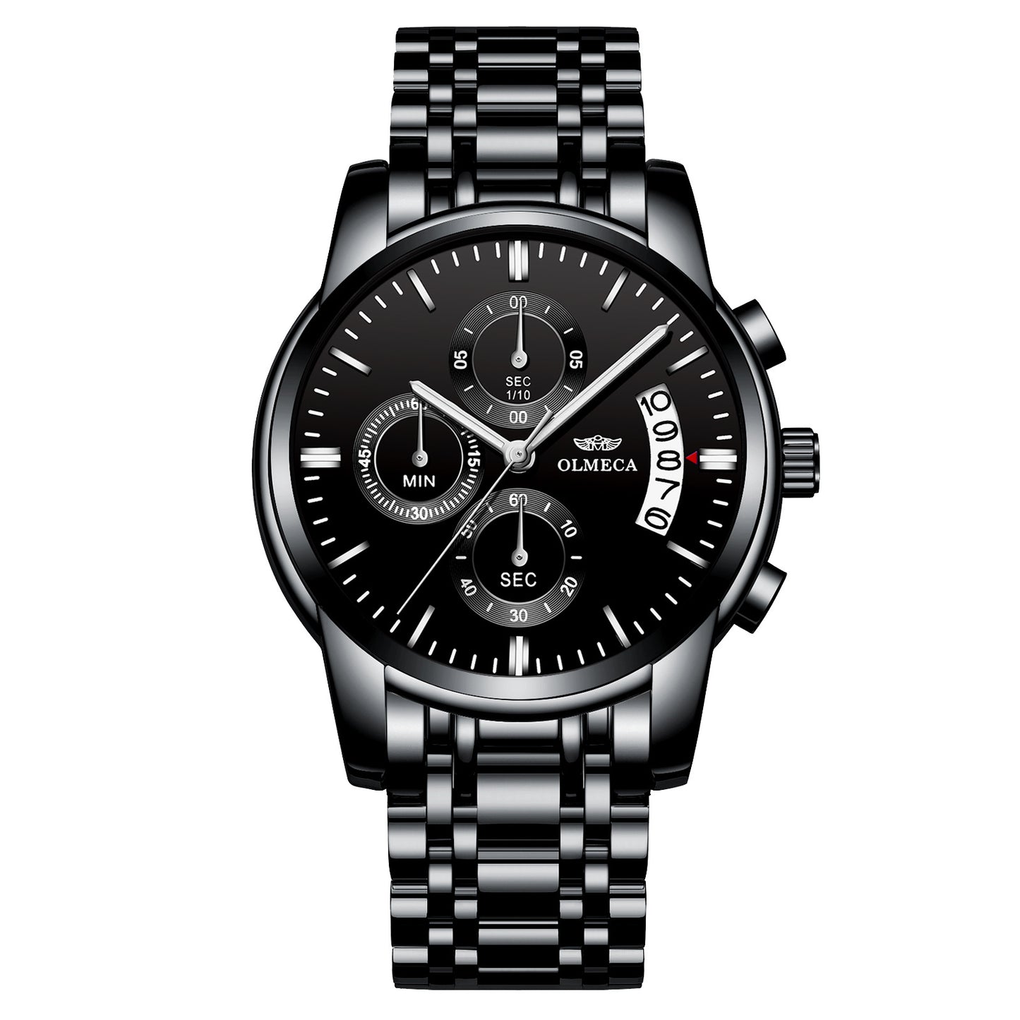 Orologio acciaio luminoso farfalla