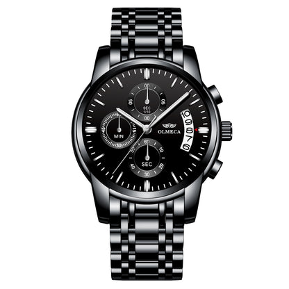 Orologio acciaio luminoso farfalla
