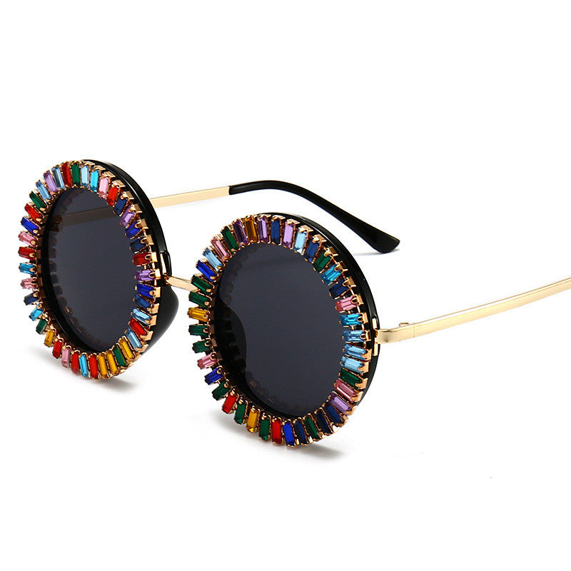 Occhiali Rotondi Strass