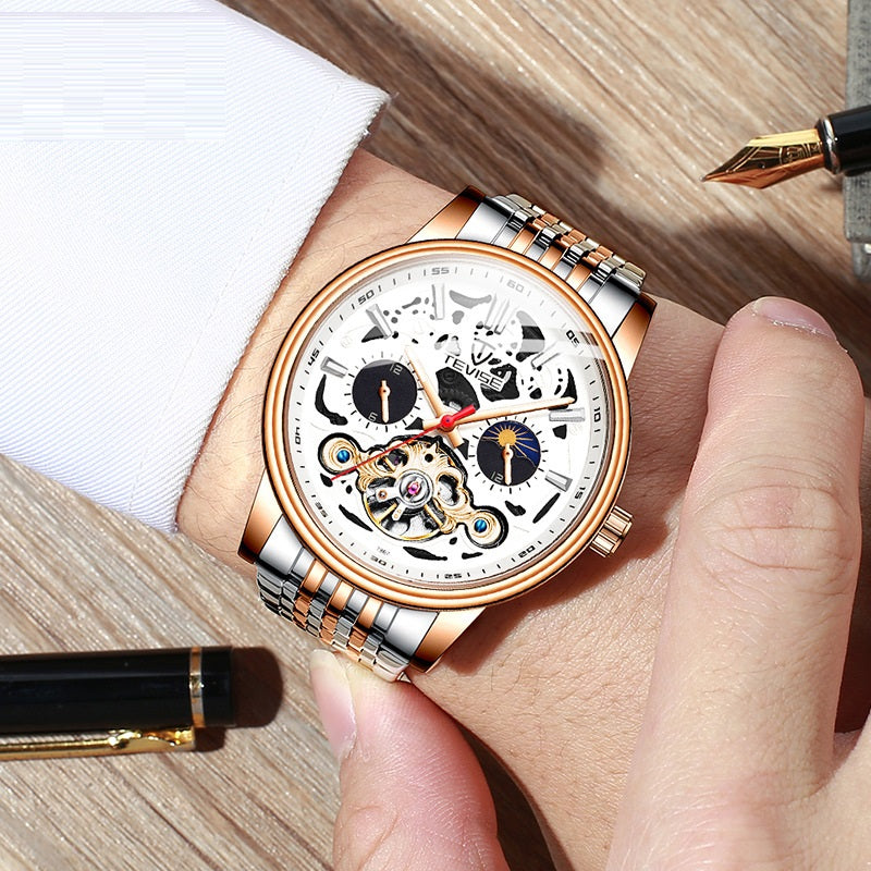 Orologio tourbillon impermeabile