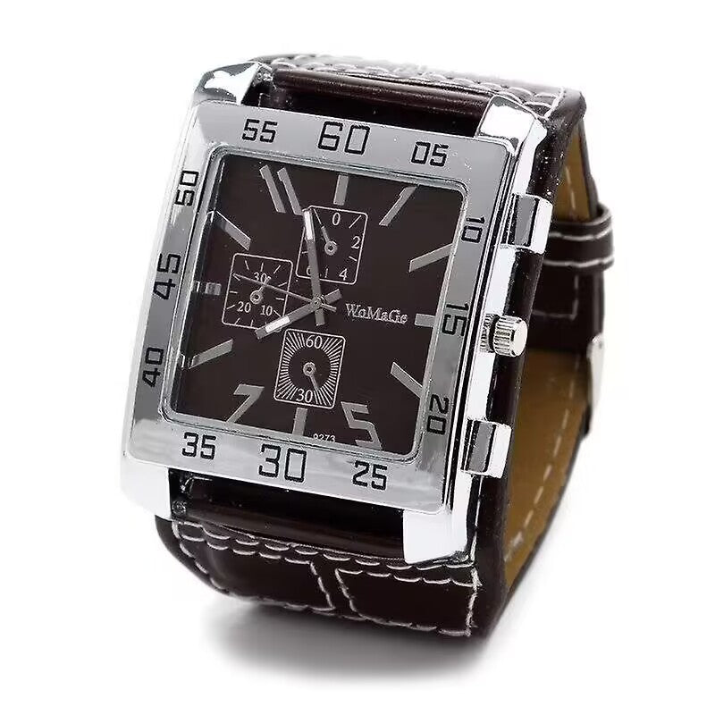 Orologio da uomo militare quadrato