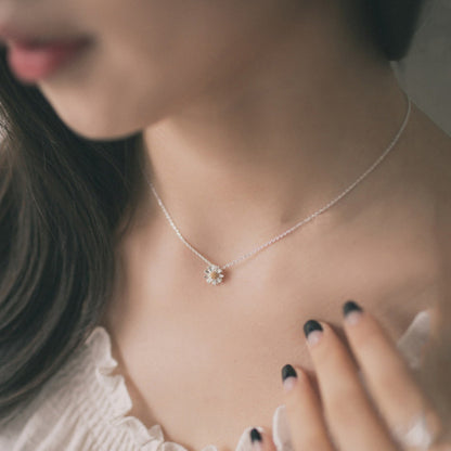 Collana argento stile coreano