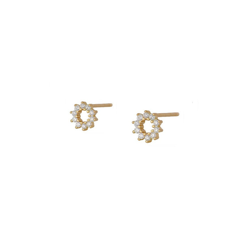 Orecchini a clip in zircone