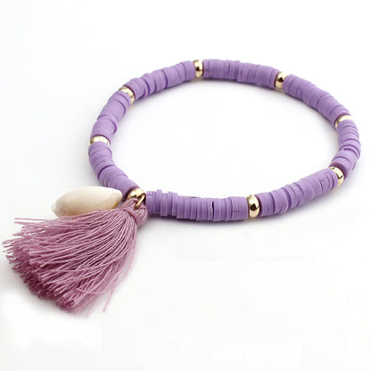 Bracciale bohemien arcobaleno
