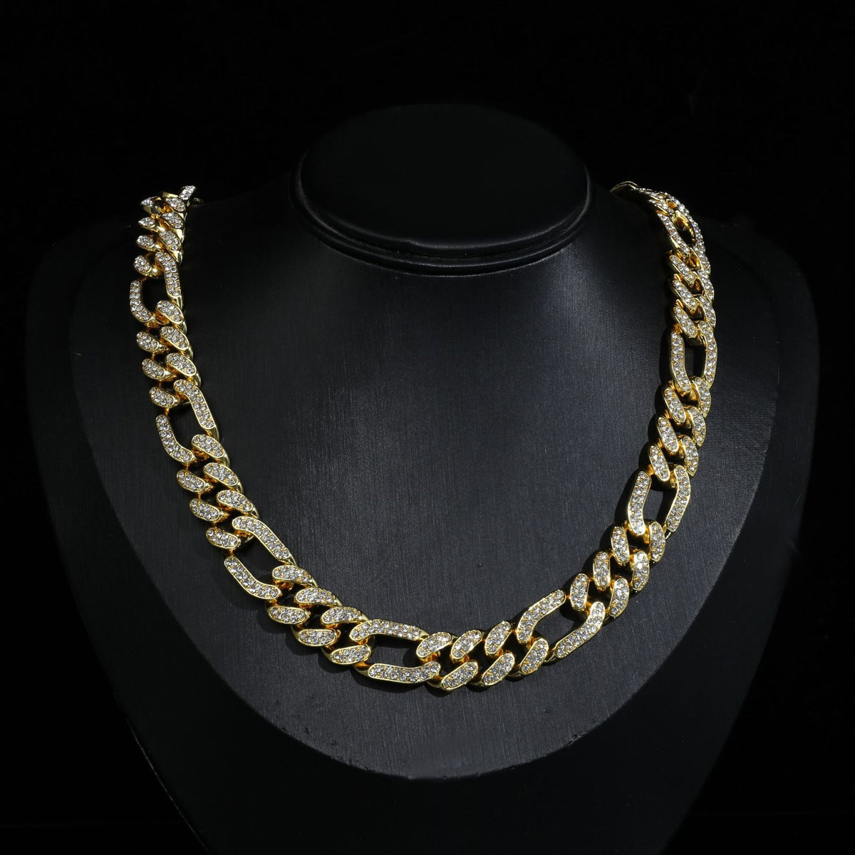 Collana catena Figaro hip-hop