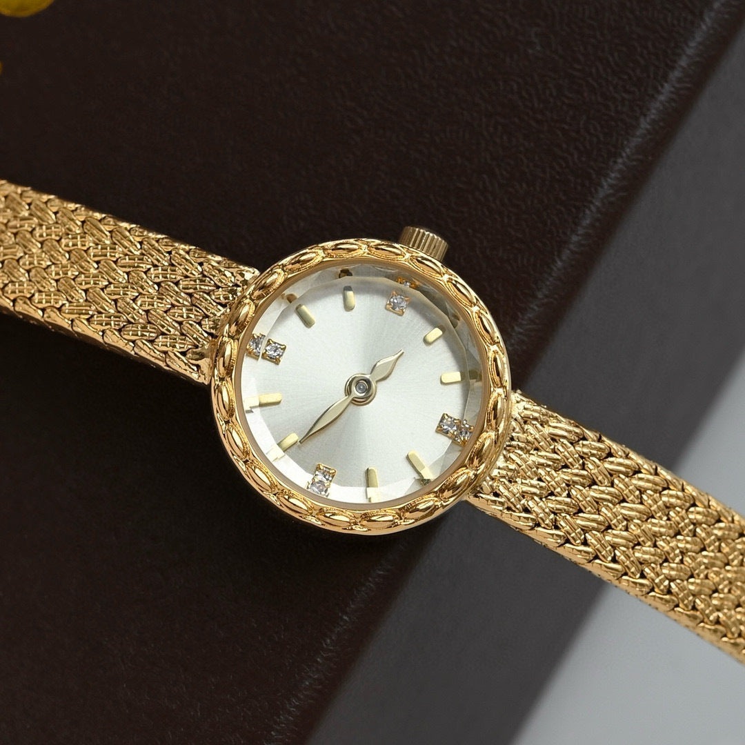 Orologio vintage dorato da donna