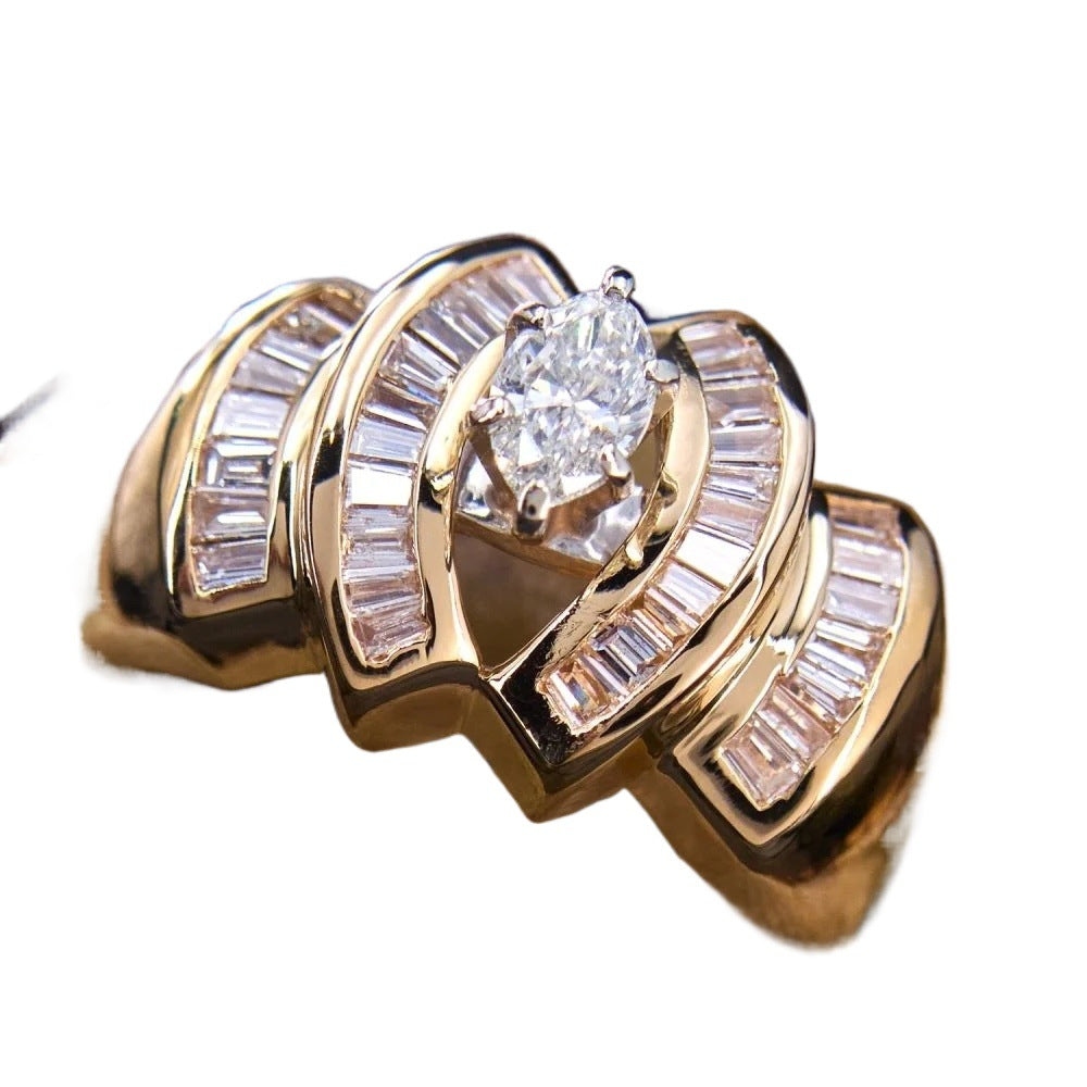 Anello vintage semplice