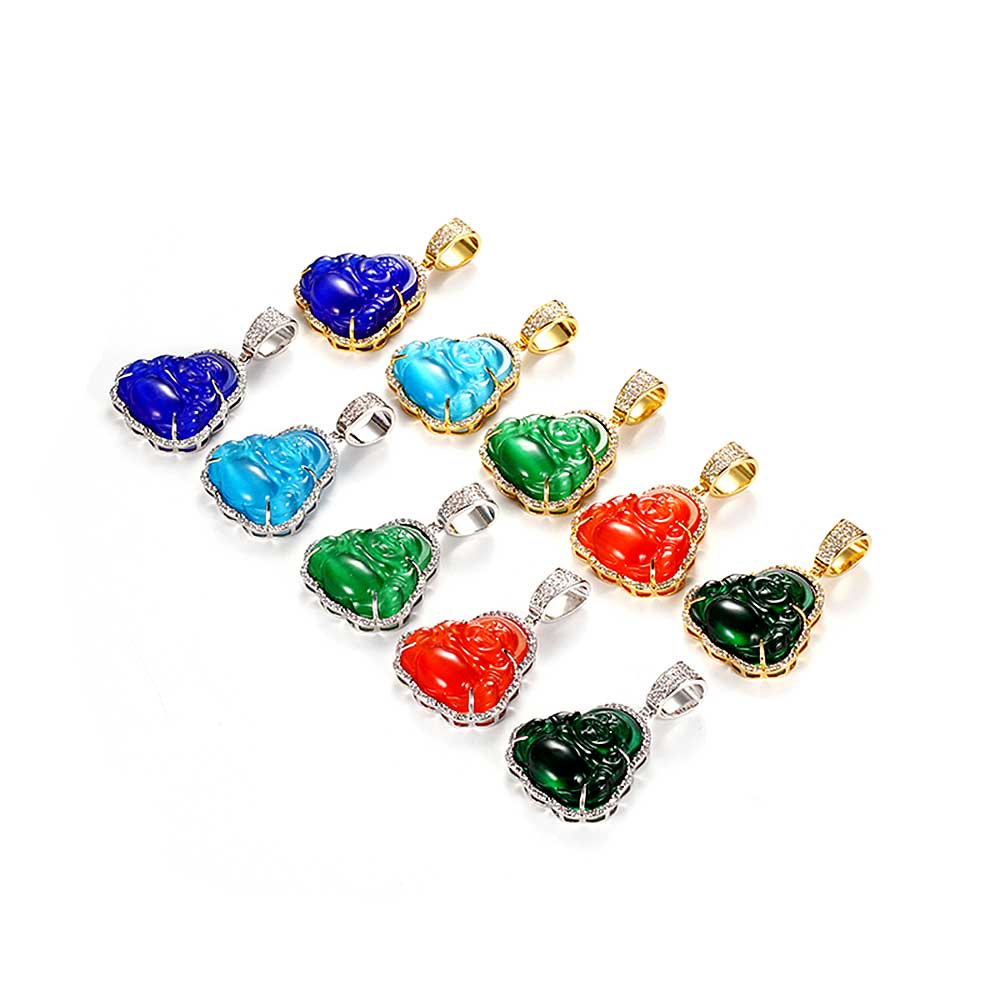 Collana Buddha con opale