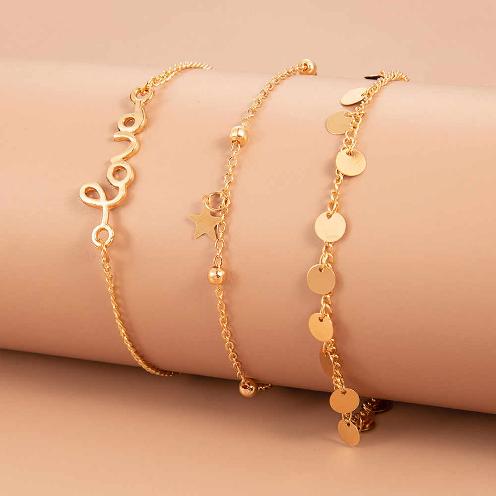 Cavigliera farfalla set