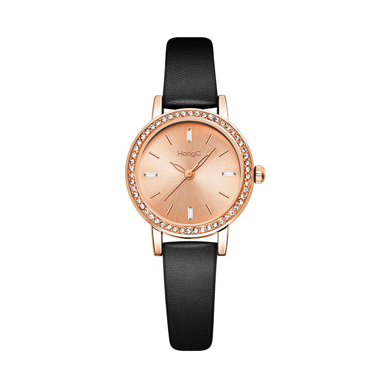 Orologio da donna con cristalli al quarzo