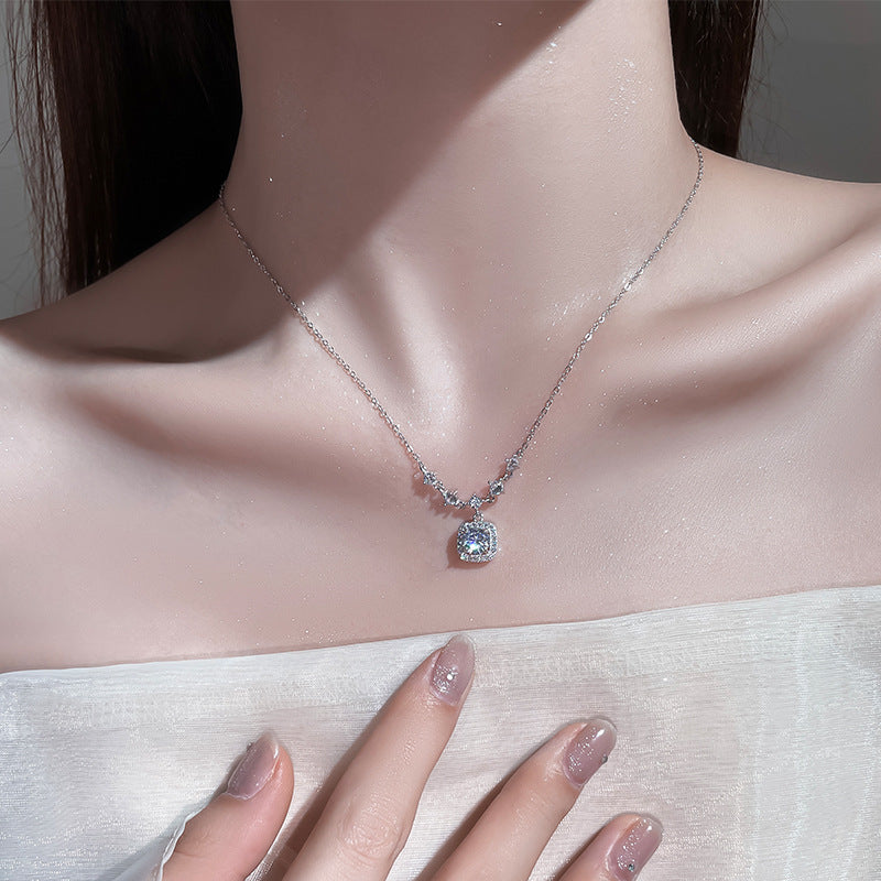 Collana Cubo argento