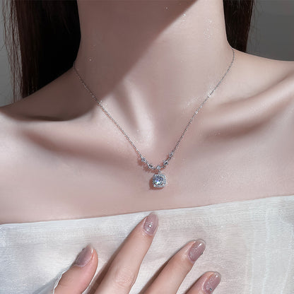 Collana Cubo argento