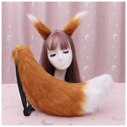 Cerchietto orecchie peluche