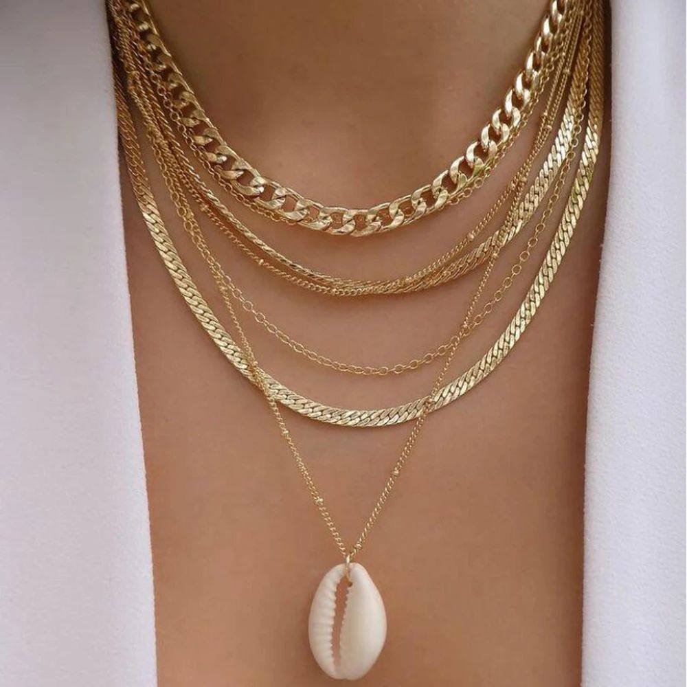 Collana oro vintage donna