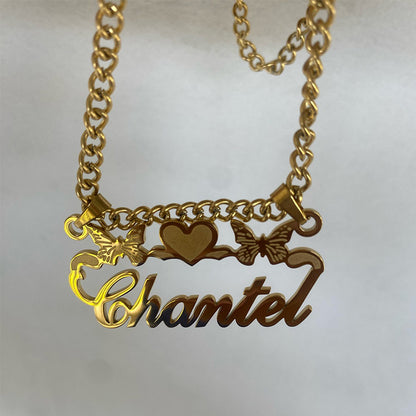 Collana Farfalla personalizzabile