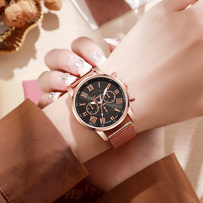 Orologio donna numeri romani semplice