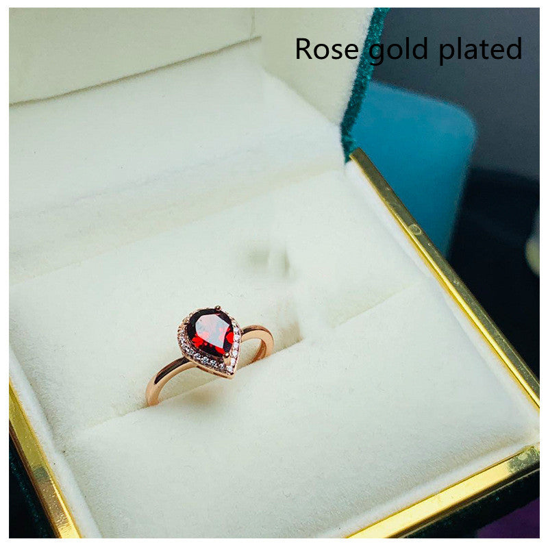 Set granato argento