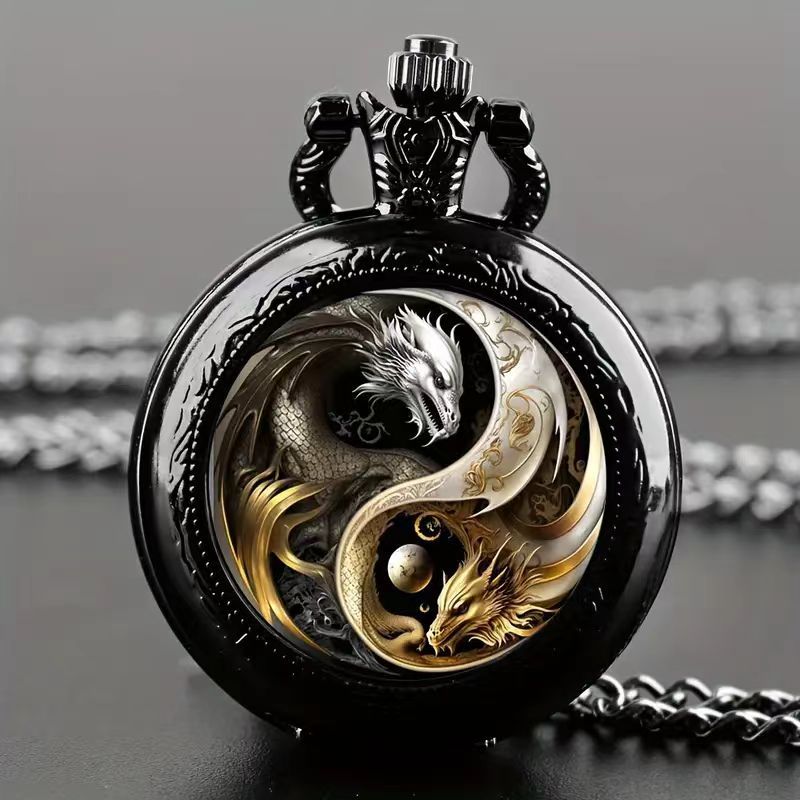 Orologio da tasca pattern colorato