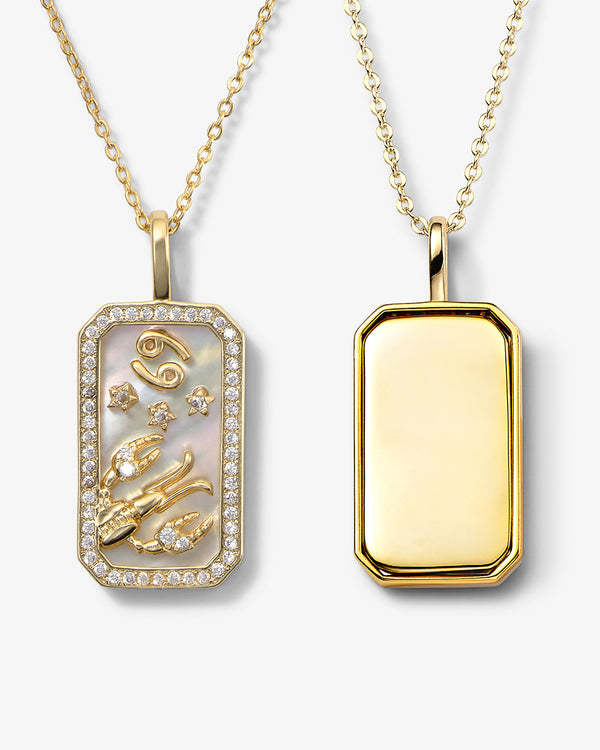 Collana zodiaco con diamanti