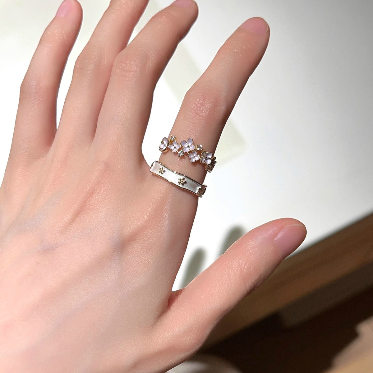 Anello farfalla stile coreano