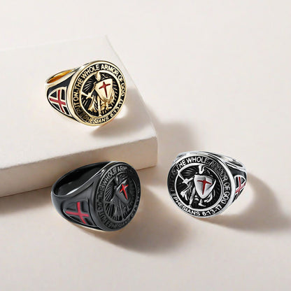 Anello croce templare
