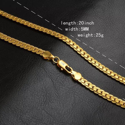 Set collana e bracciale oro