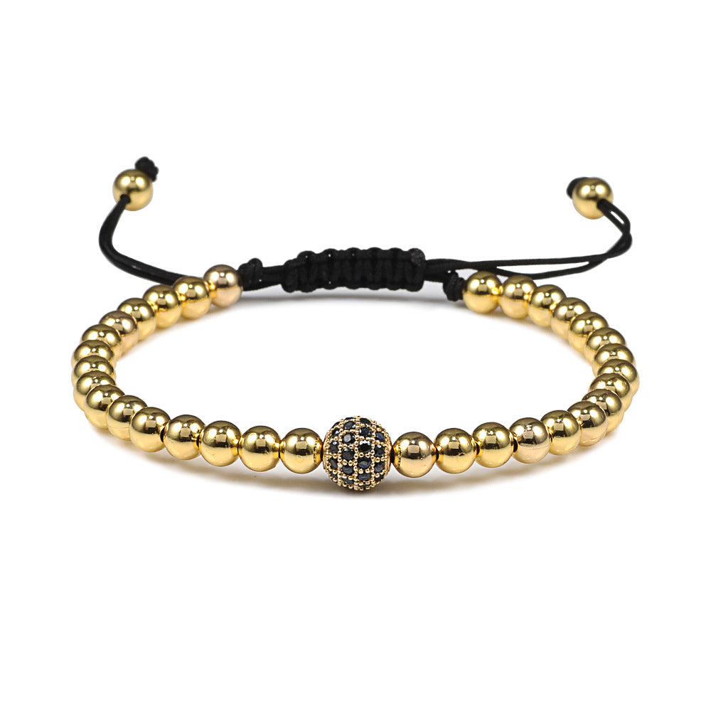 Bracciale perle zirconi