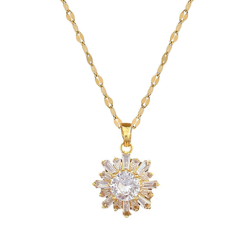 Collana fiocco neve donna