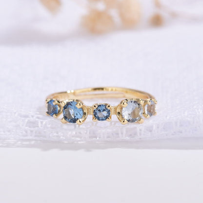 Anello topazio sfumato