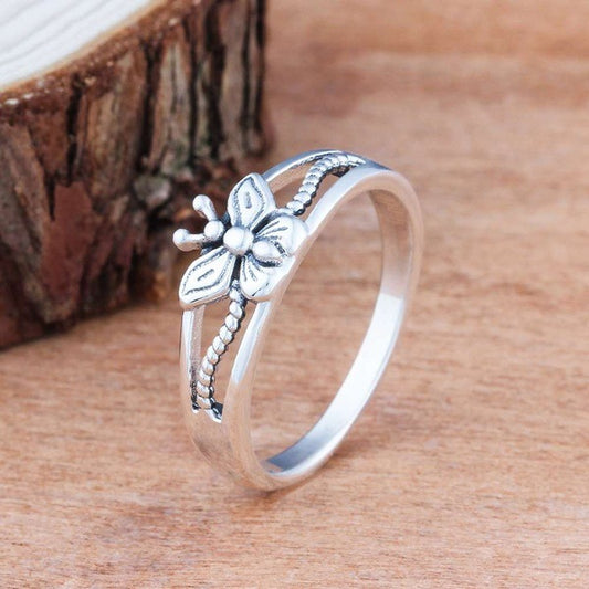 Anello farfalla argento 925