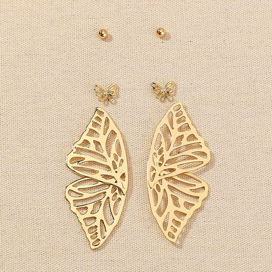 Set orecchini farfalla