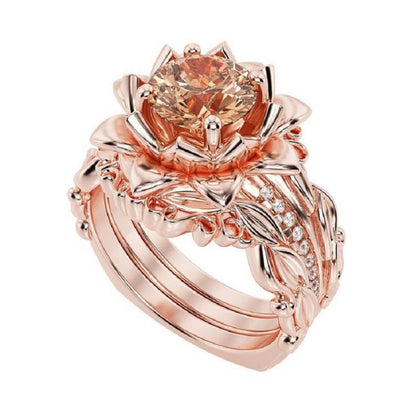 Anello Rosa Zircone