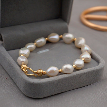 Parure perle barocche acqua dolce