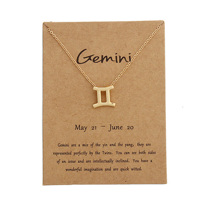 Collana segno zodiacale oro