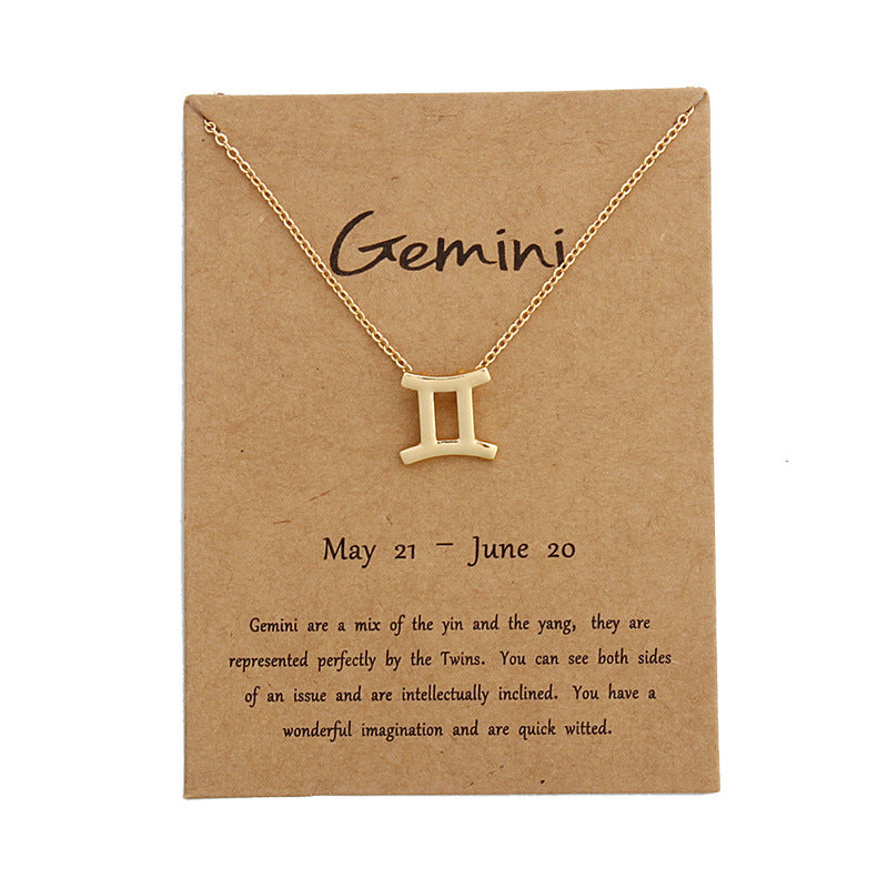 Collana segno zodiacale oro